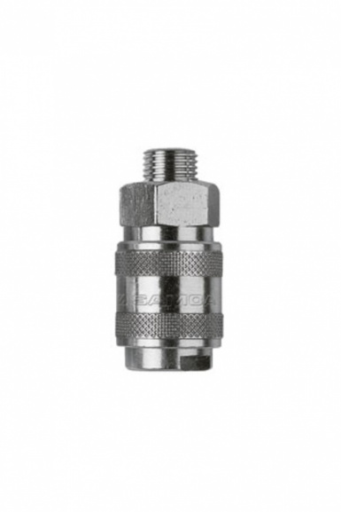 Автоматическая быстроразъемная муфта 1/4", соед. резьба 1/2" BSP (M)